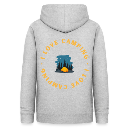 Women's Camping Hoodie - light heather grey