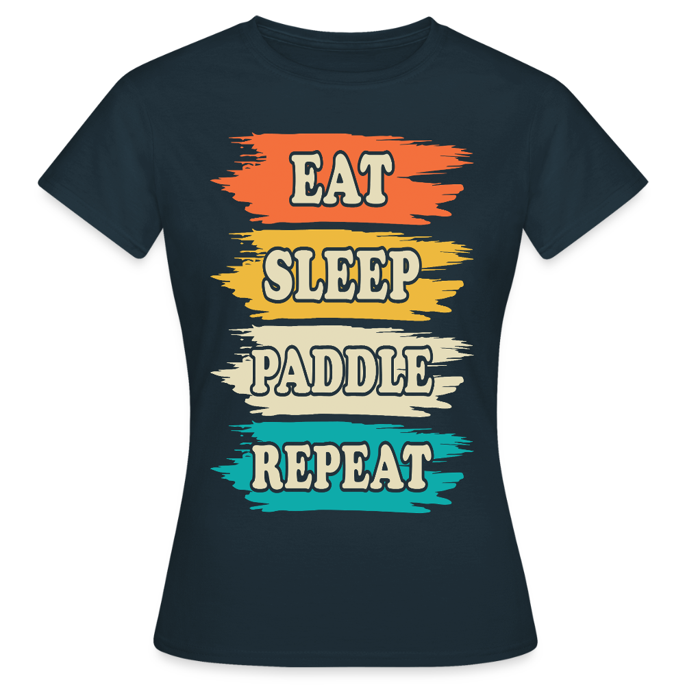 Women's Water Adventure  T-Shirt - navy