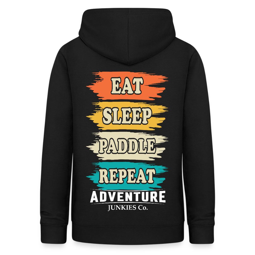 Women's Hoodie Water Adventures - black