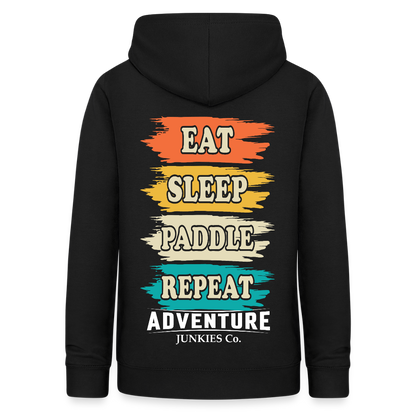 Women's Hoodie Water Adventures - black