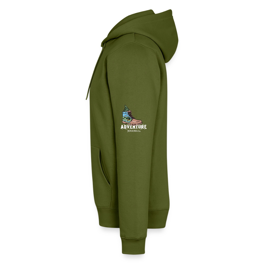 Men’s Premium Hiking / Walking Hoodie - khaki