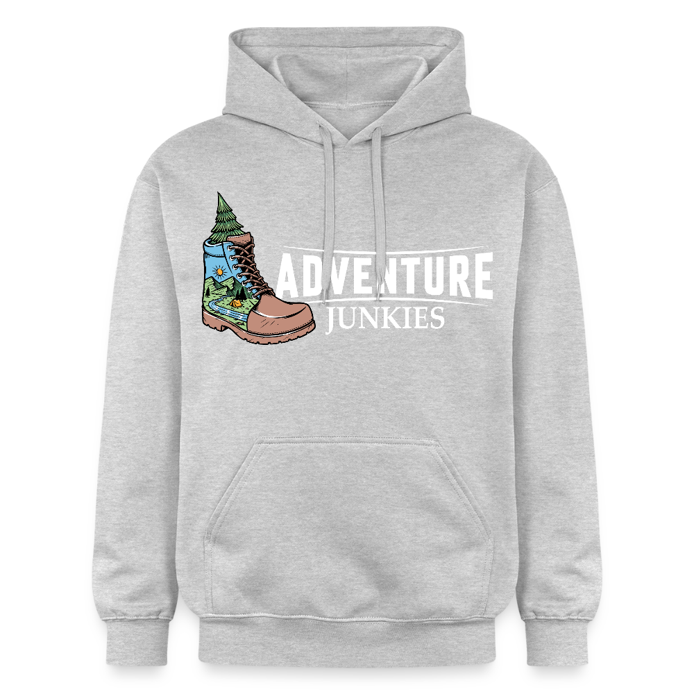 Unisex Midweight Hoodie - light heather grey