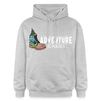 Unisex Midweight Hoodie - light heather grey
