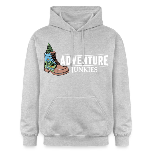 Unisex Midweight Hoodie - light heather grey