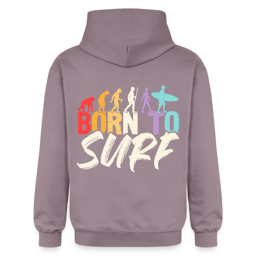 Adult Unisex  Midweight Hoodie - purple-grey 