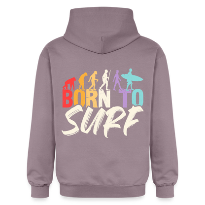 Adult Unisex  Midweight Hoodie - purple-grey 