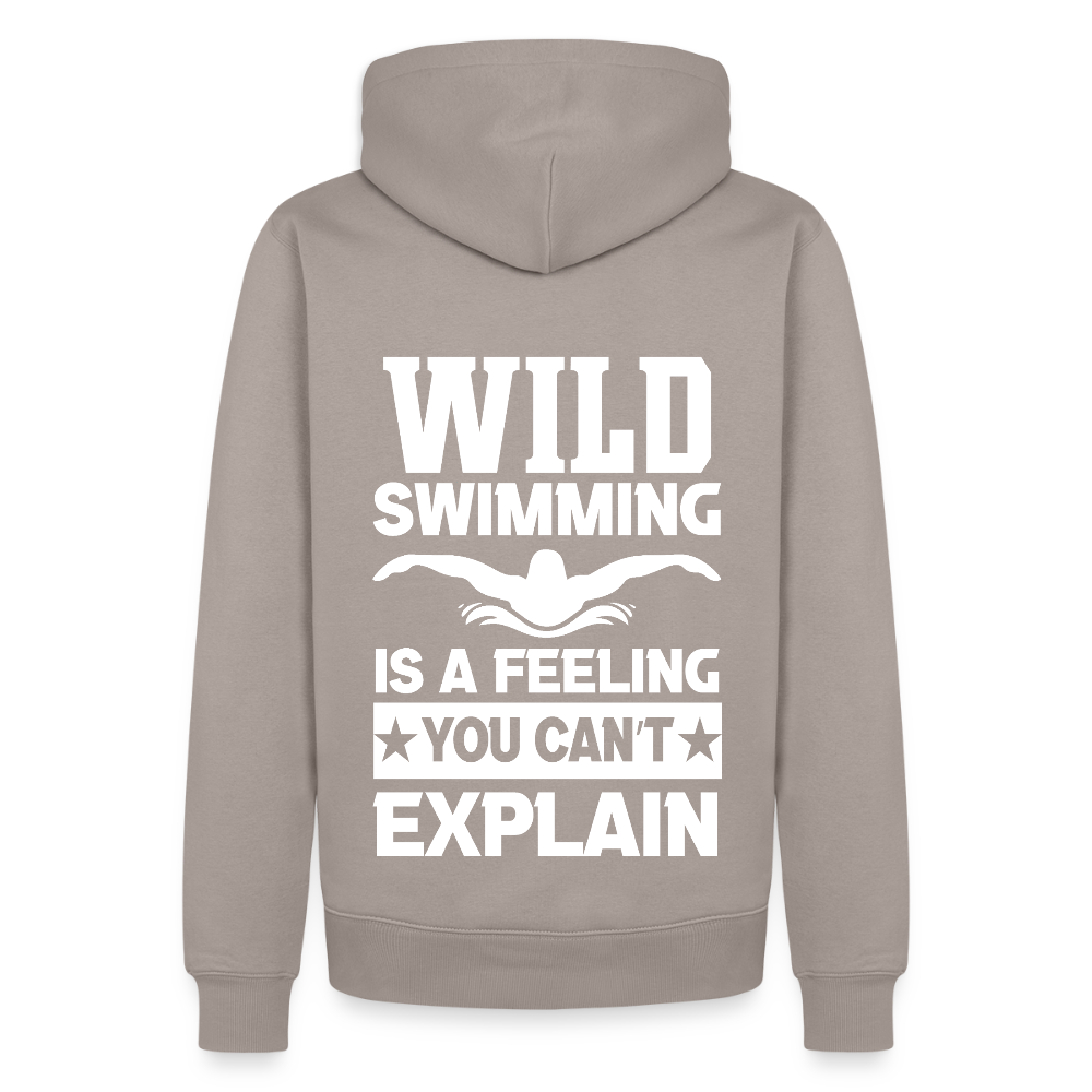 Men’s Premium Water Fun  Hoodie - taupe
