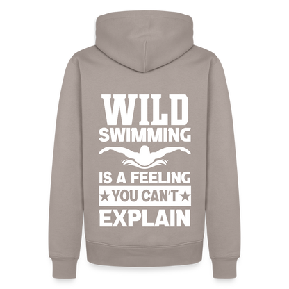 Men’s Premium Water Fun  Hoodie - taupe