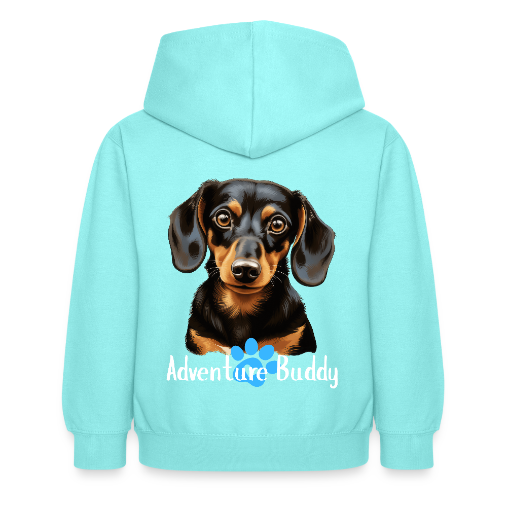 Children's Unisex Hoodie  {Customise Breed & Paw } - peppermint