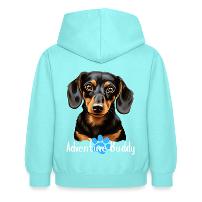 Children's Unisex Hoodie  {Customise Breed & Paw } - peppermint