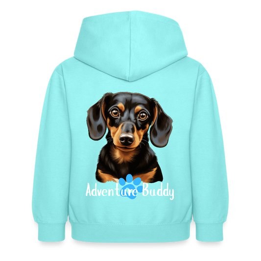 Children's Unisex Hoodie  {Customise Breed & Paw } - peppermint