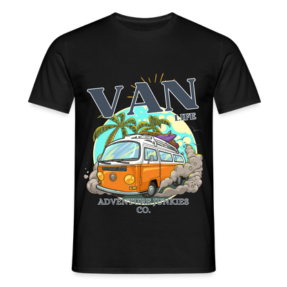Men's  Camping T-Shirt - black