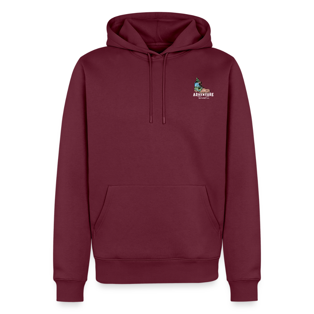 Men’s Premium Camping Hoodie - burgundy