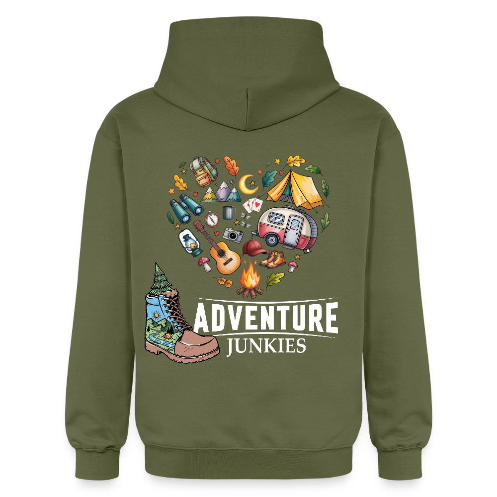 Unisex Midweight Hoodie - military green