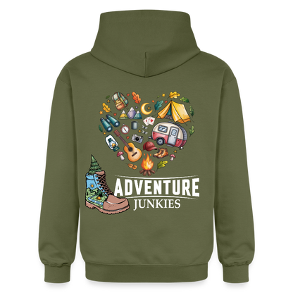 Unisex Midweight Hoodie - military green