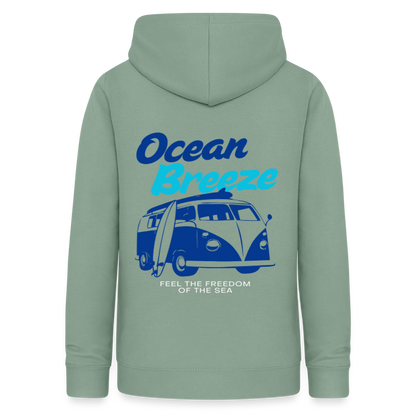 Women's Camping Hoodie - steel green