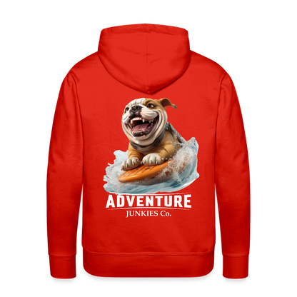 Men’s Premium Water Fun Hoodie - red