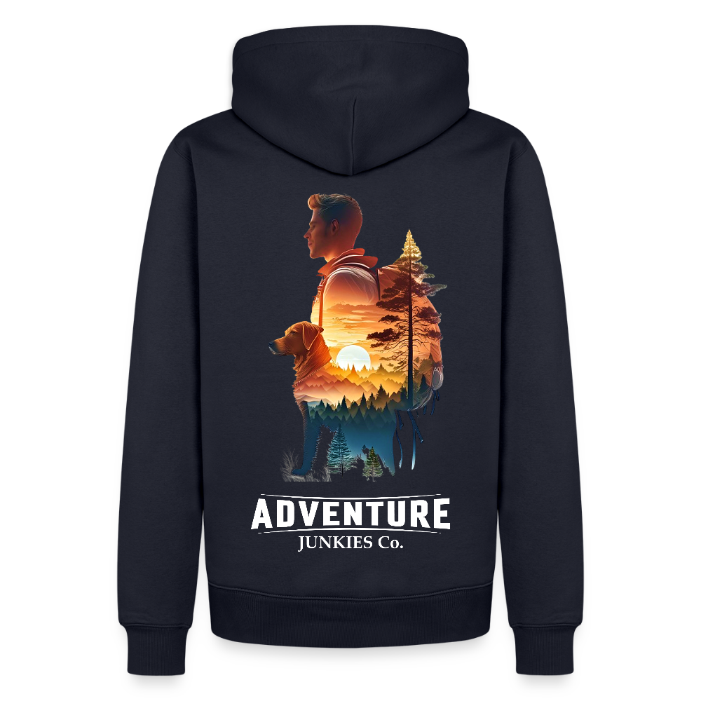 Men’s Premium Hiking /Walking Hoodie - navy