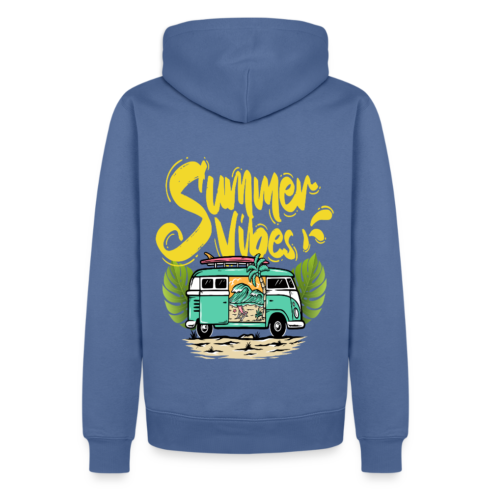 Men’s Premium Camping Hoodies Hoodie - stone blue