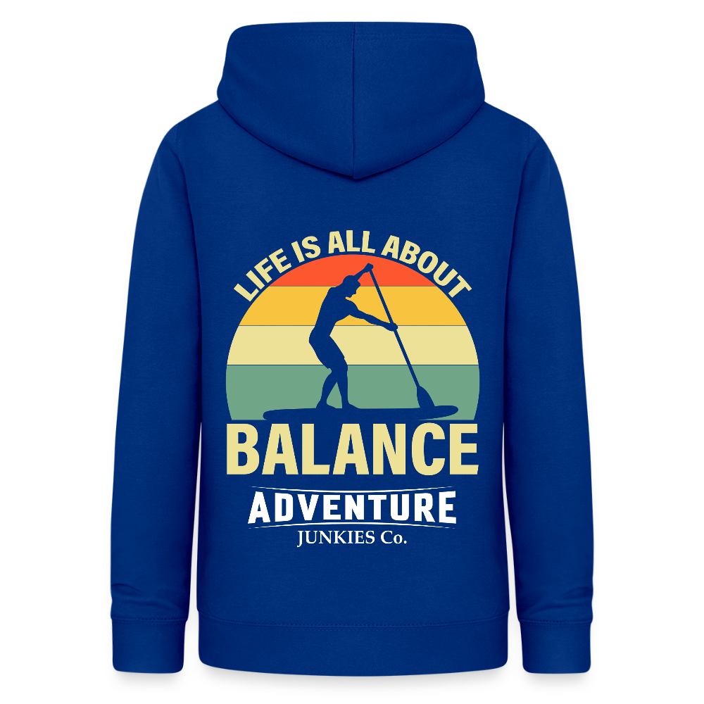 Women's Hoodie  Water Adventure - bright royal
