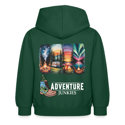 Children's Hoodie - bottle green