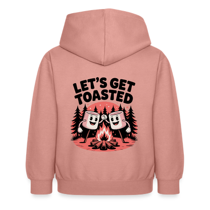 Children's Hoodie - dusky rose