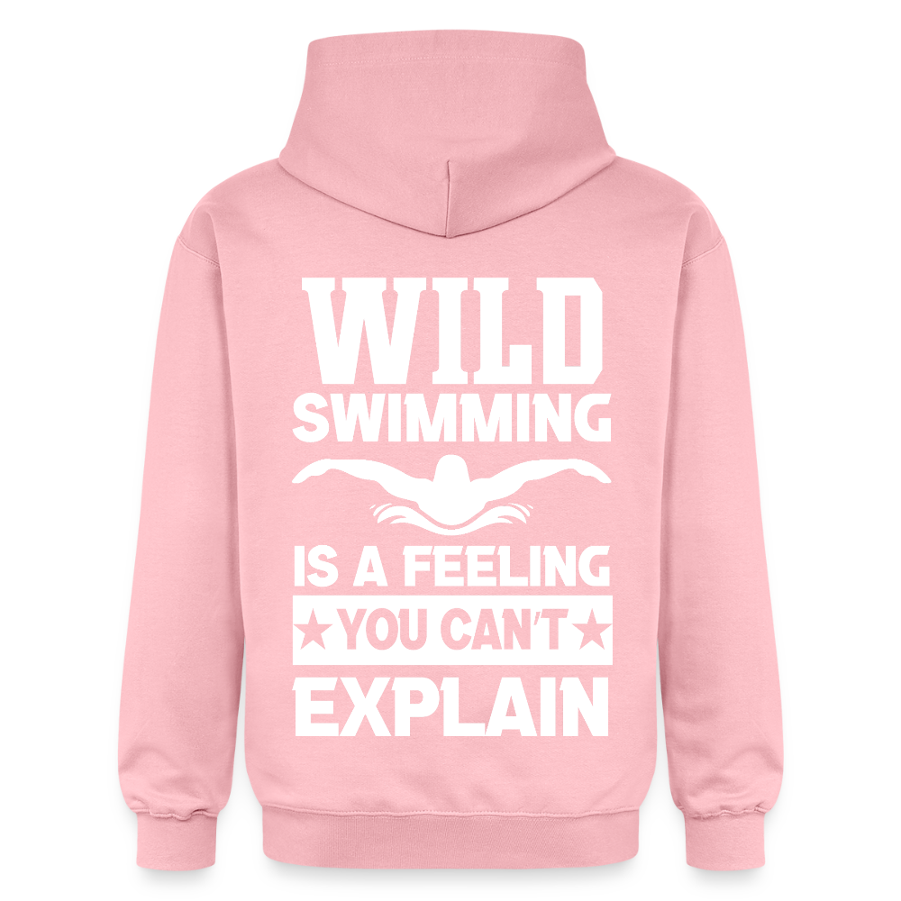 Adult Unisex  Midweight Hoodie - light pink