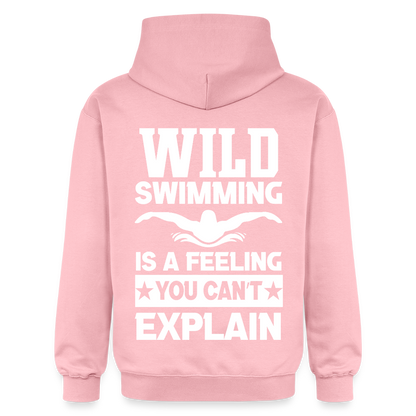 Adult Unisex  Midweight Hoodie - light pink