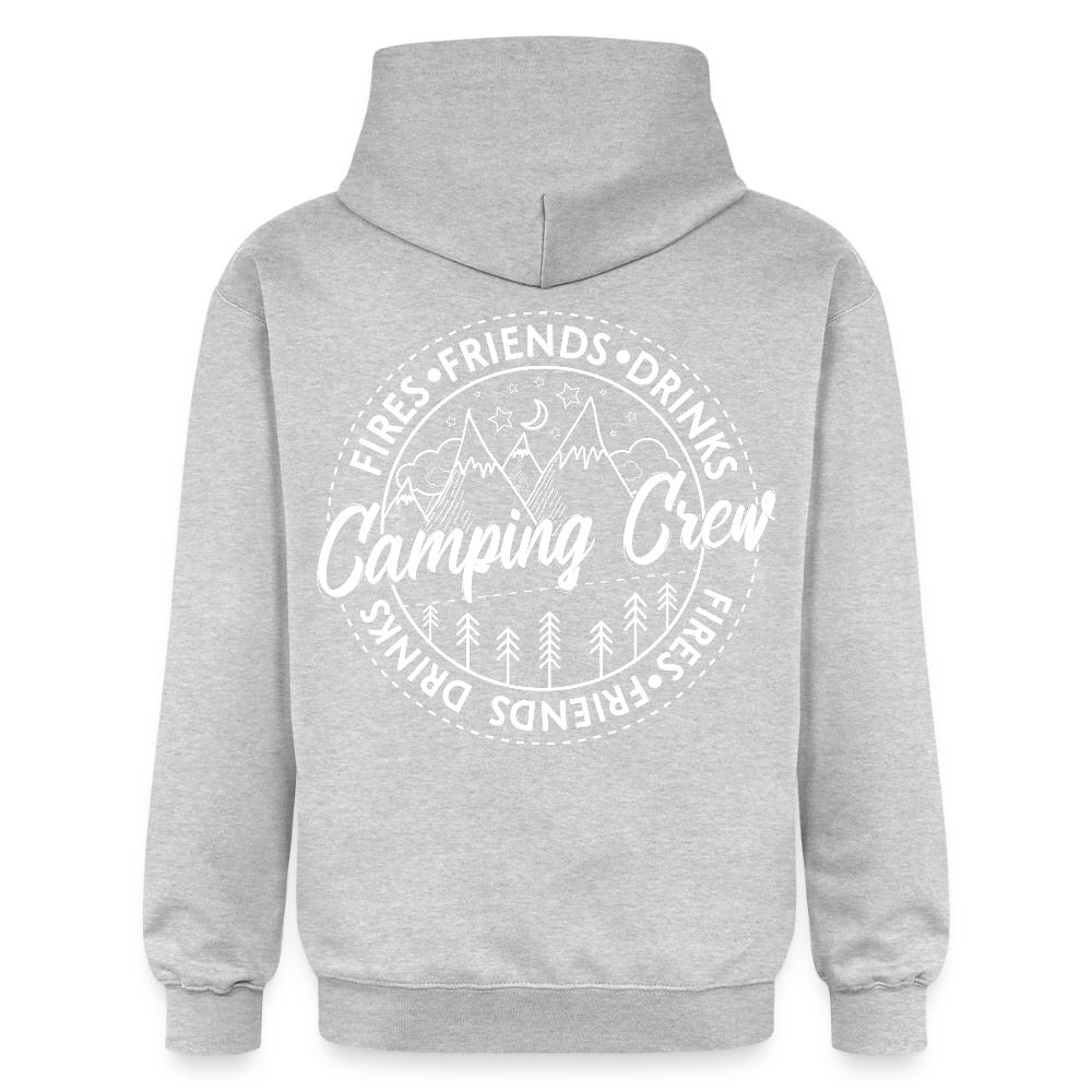 Unisex Midweight Hoodie - light heather grey