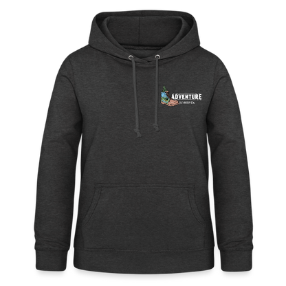 Women's Hoodie Water Adventure - charcoal grey