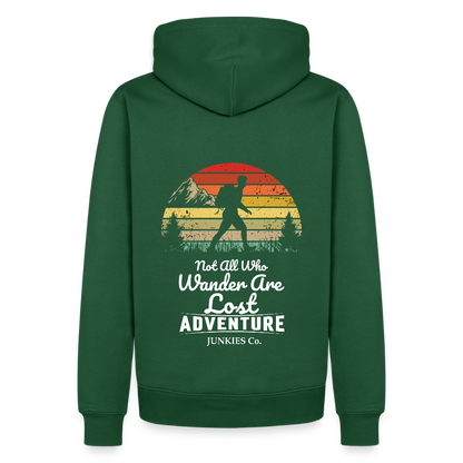 Men’s Premium Hiking /Walking Hoodie - bottle green