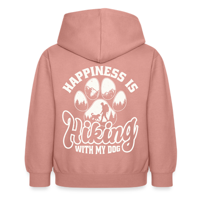 Children's Unisex  Hoodie - dusky rose