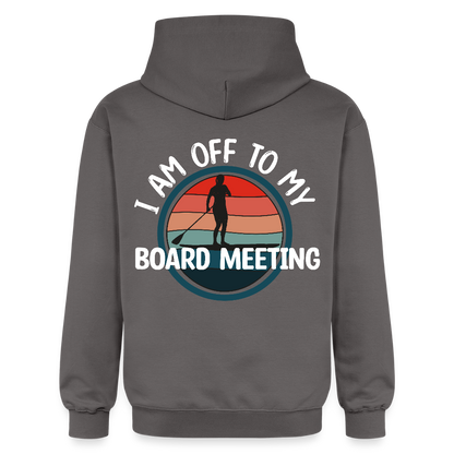 Adult Unisex Midweight Hoodie - dark grey