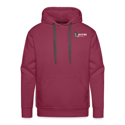 Men’s Premium Pet Hoodie - bordeaux