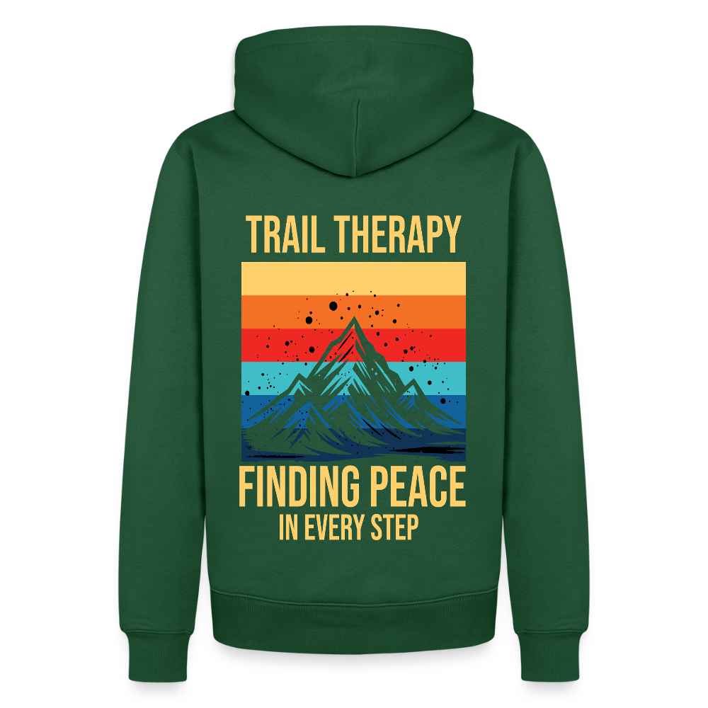 Men’s Premium Hiking / Walking  Hoodie - bottle green