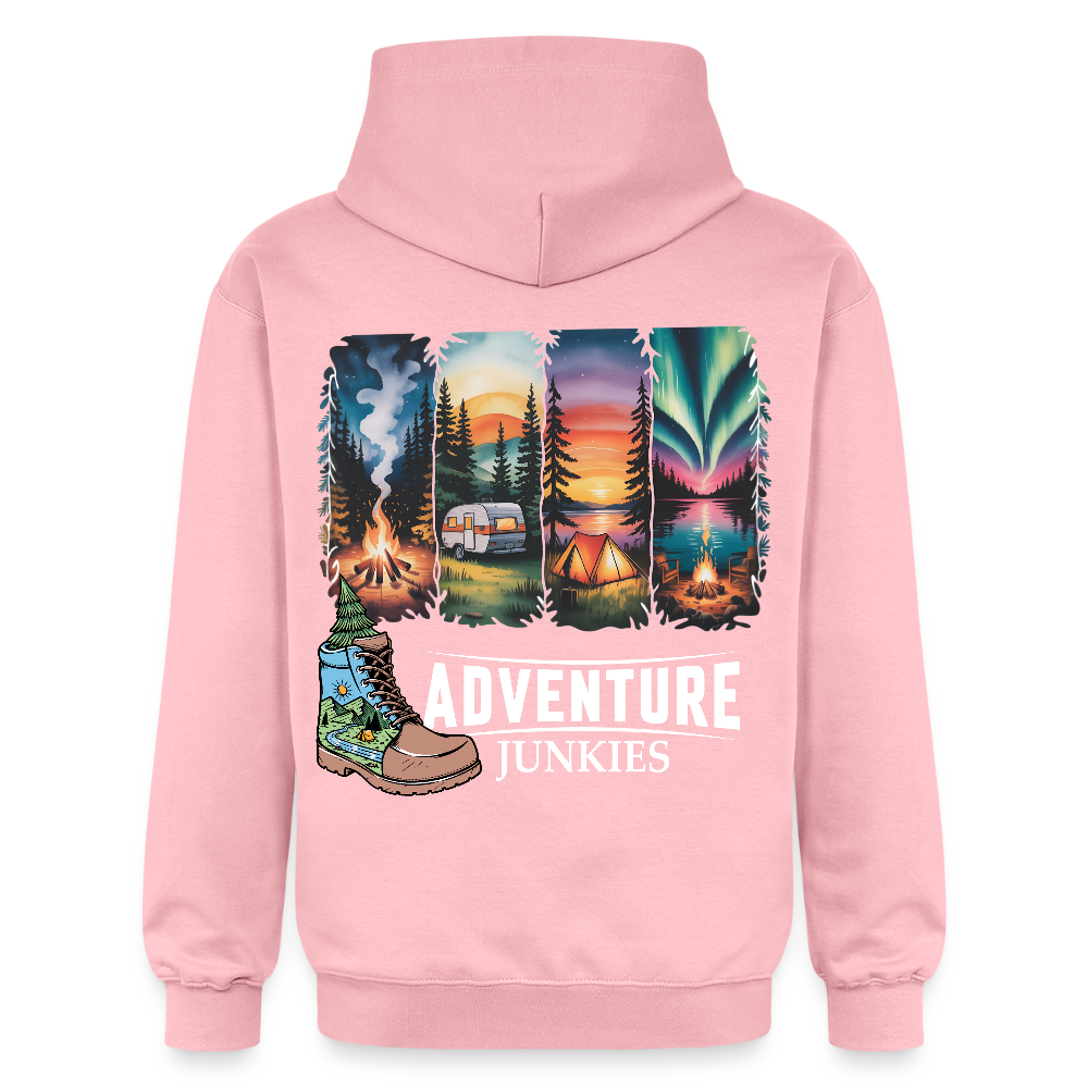 Unisex Midweight Hoodie - light pink