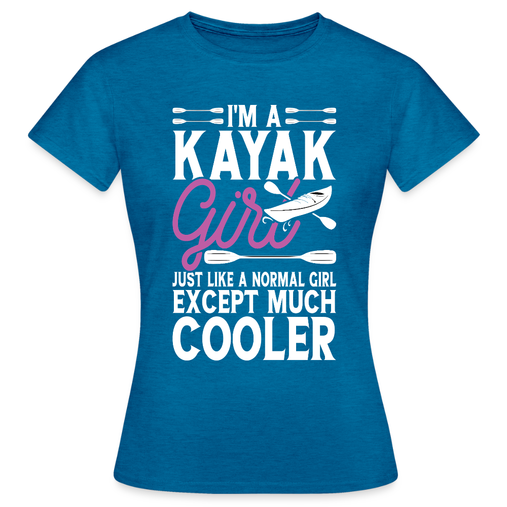 Women's Water Adventure  T-Shirt - antique blue sapphire heather