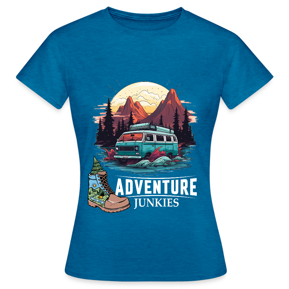 Women's T-Shirt - antique blue sapphire heather