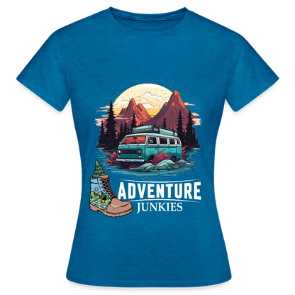 Women's T-Shirt - antique blue sapphire heather