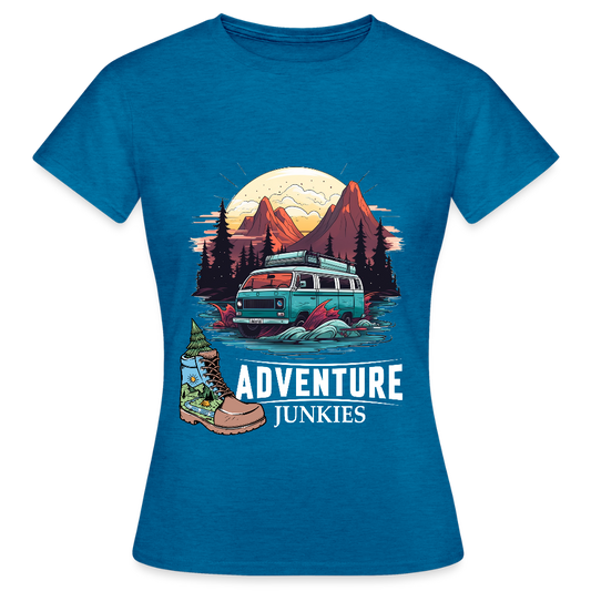 Women's T-Shirt - antique blue sapphire heather