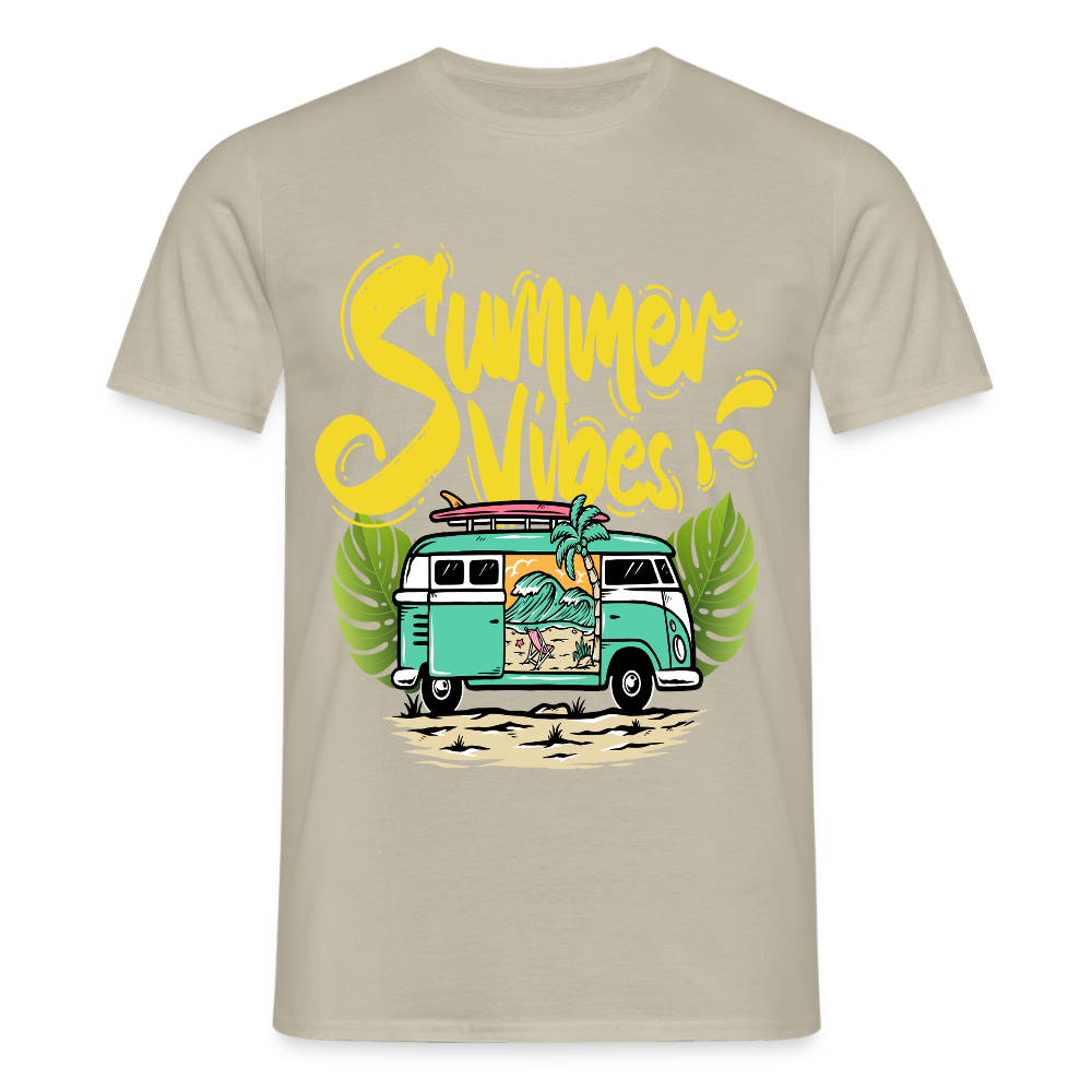 Men's Camping  T-Shirt - sand beige