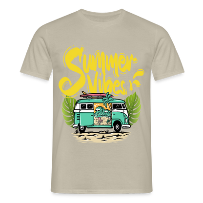 Men's Camping  T-Shirt - sand beige