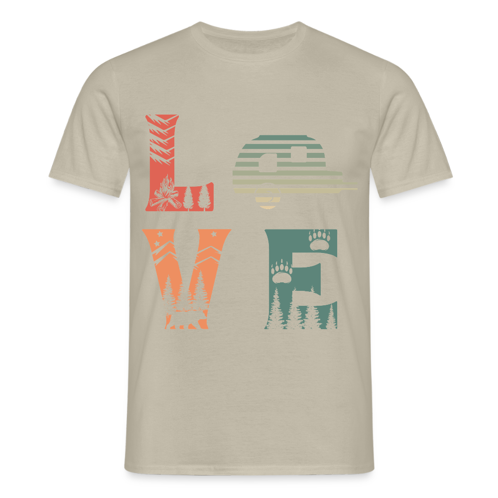 Men's T-Shirt - sand beige