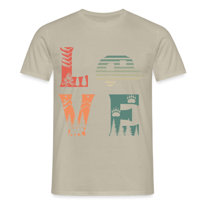 Men's T-Shirt - sand beige