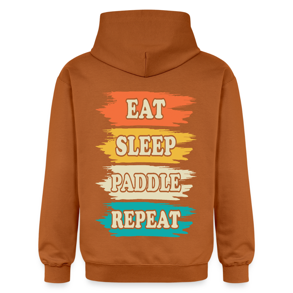 Adult Unisex Midweight Hoodie - Athletic Orange