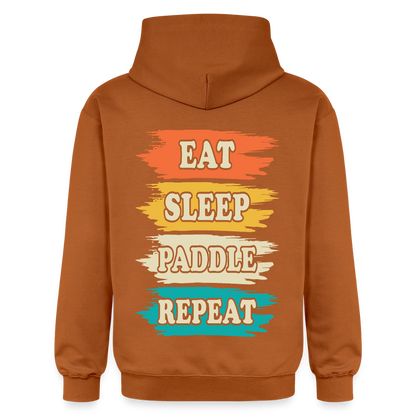 Adult Unisex Midweight Hoodie - Athletic Orange