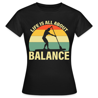 Women's Water Adventure T-Shirt - black
