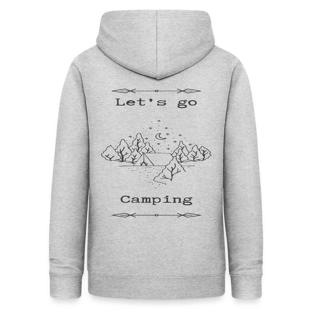 Women's Camping  Hoodie - light heather grey
