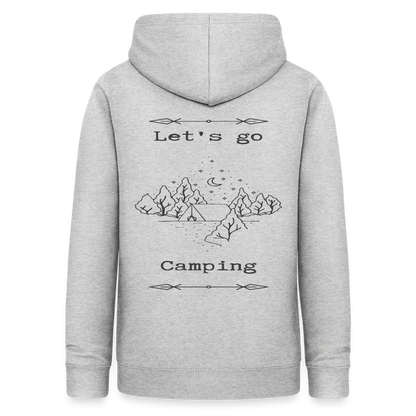 Women's Camping  Hoodie - light heather grey