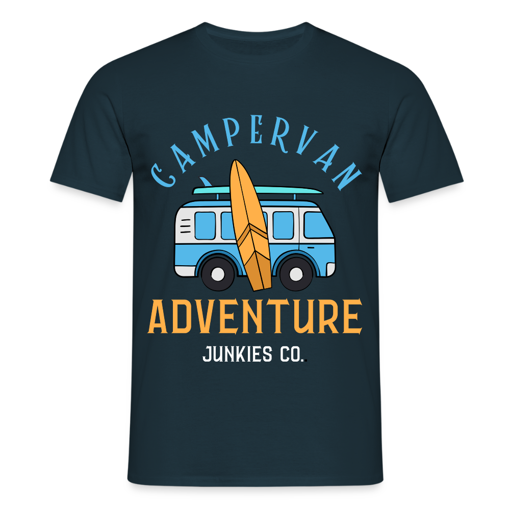 Men's Camping T-Shirt - navy